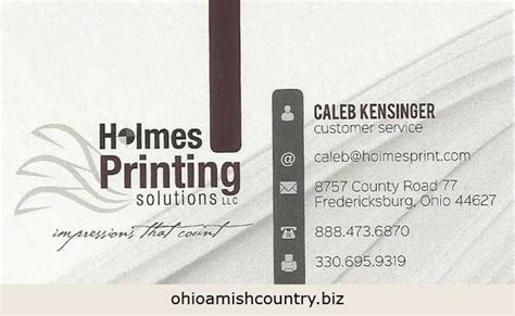 Printing Perfection: Discover Holmes Printing's Quality Services